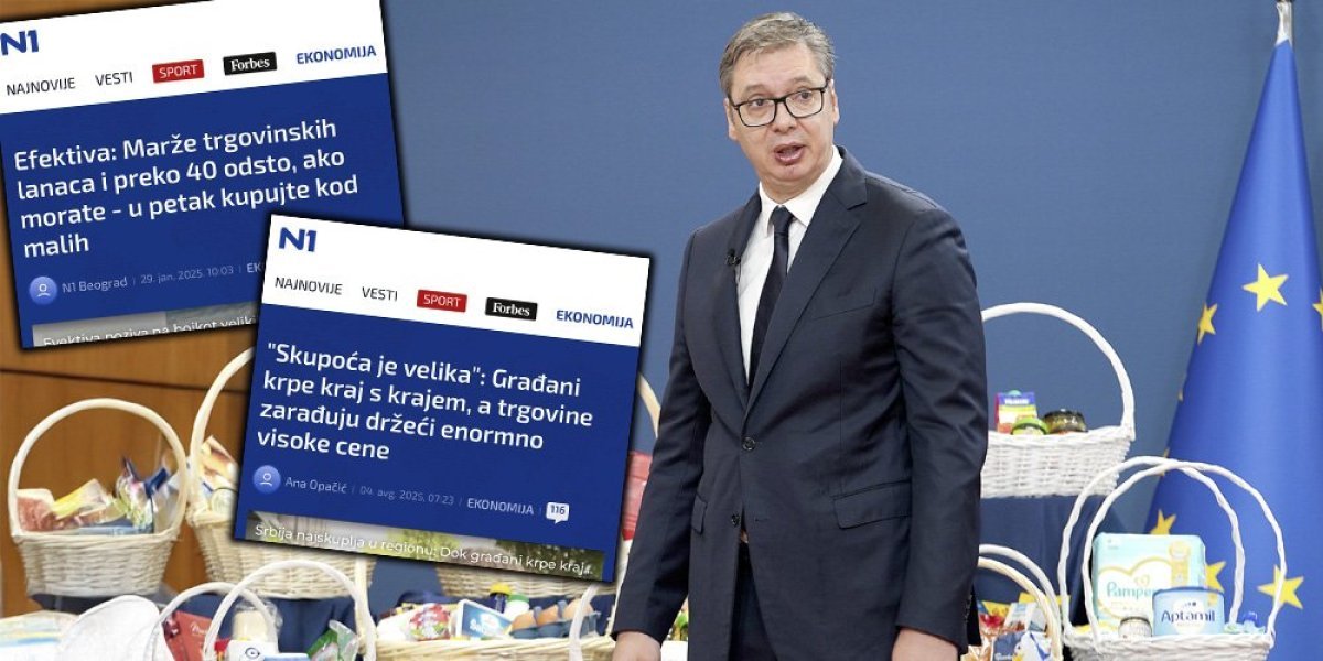 Napali predsednika zbog smanjenja marži, pa ispali glupi: Tajkunski mediji dobili novu direktivu! (FOTO)