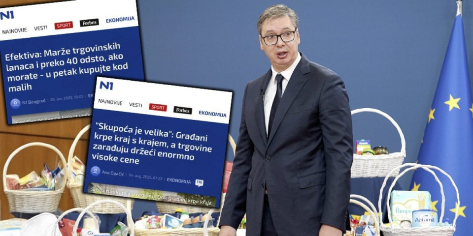 Napali predsednika zbog smanjenja marži, pa ispali glupi: Tajkunski mediji dobili novu direktivu! (FOTO)