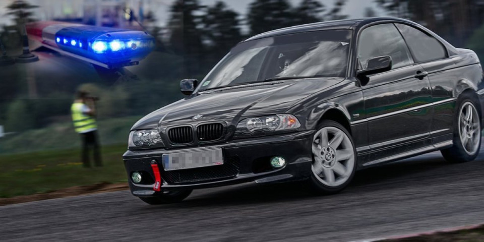 Prešao preko fontane BMW-om: Uhapšen bahati vozač iz Bora