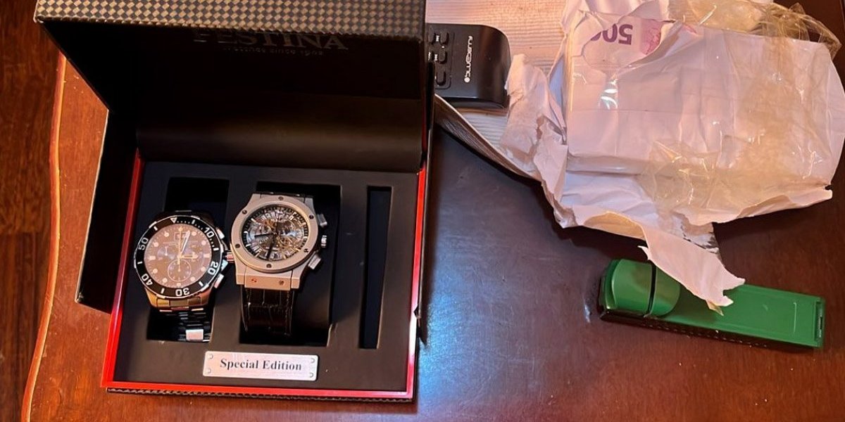 Satovi koji su takođe pronađeni kod osumnjičene