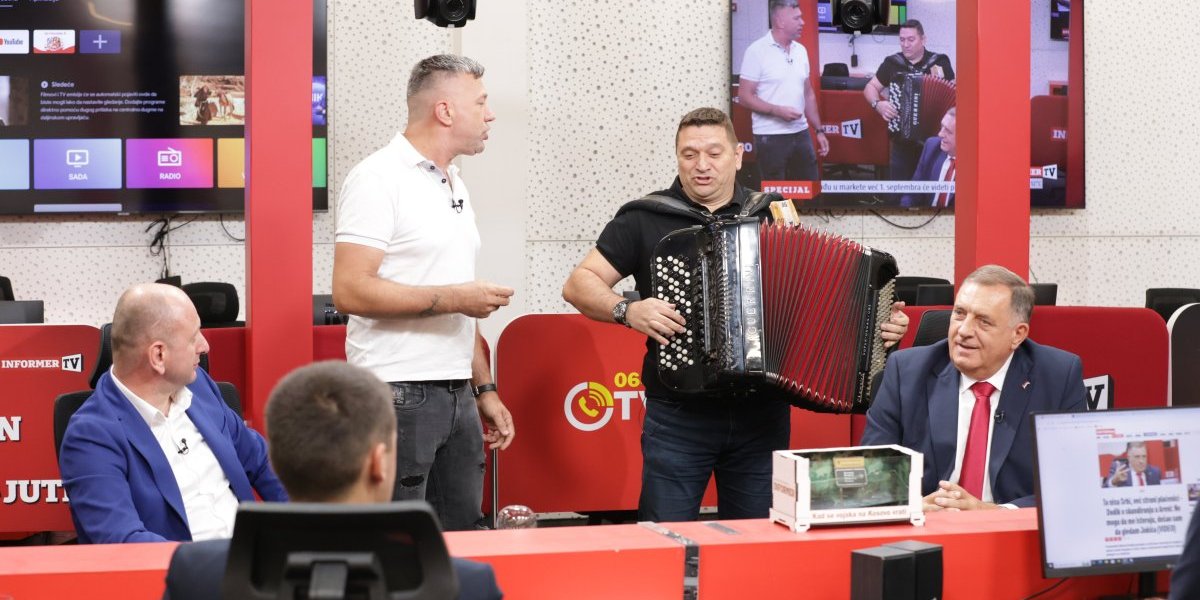 Haos u studiju Informera! Dodik u šoku, ovo nije očekivao (VIDEO)