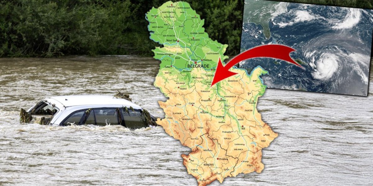 Ovaj deo Srbije totalno poplavljen: Ljudi nemo gledaju vodu kako guta ulice - Nikome nije jasno šta se dešava (VIDEO)