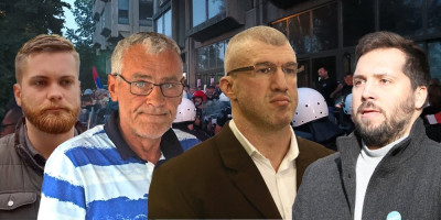 Ministar unutrašnjih poslova Ivica Dačić saopštio je večeras da su blokaderi zboraši večeras napali pripadnike Intervente ispred Filozofskog fakulteta u Novom Sadu.