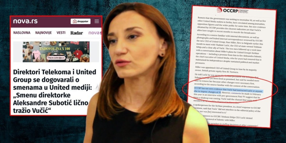 Lažovi lažljivi: Šolakovi mediji objavili da je Vučić naredio smenu dugogodišnje direktorke Junajted medije, a ovaj dokument sve dokazuje!