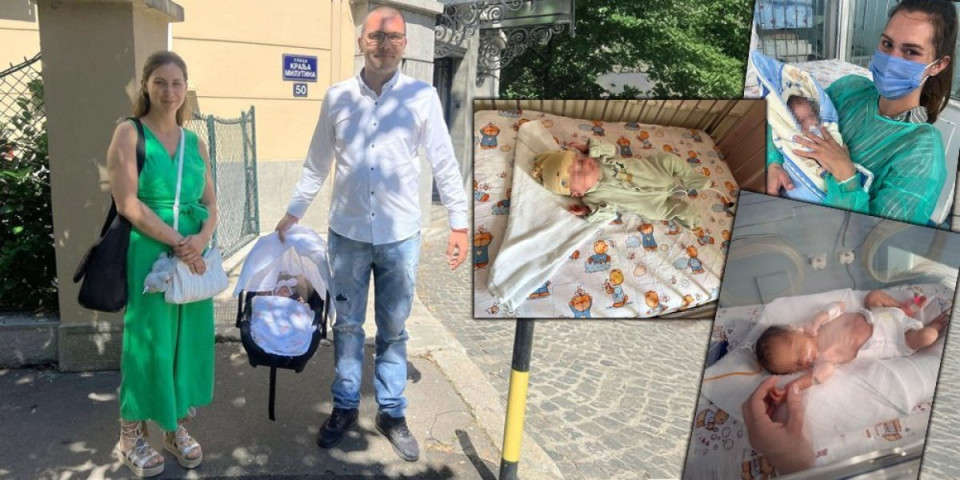 Čudo u "Narodnom frontu": Majka fenomen - Rodila dve bebe u razmaku od 40 dana  (FOTO)