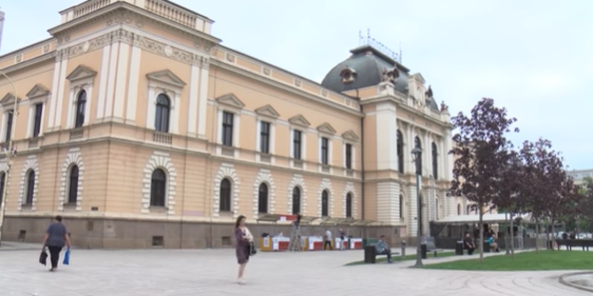 Zdanje starog suda u na Trgu vojvode Radomira Putnika 