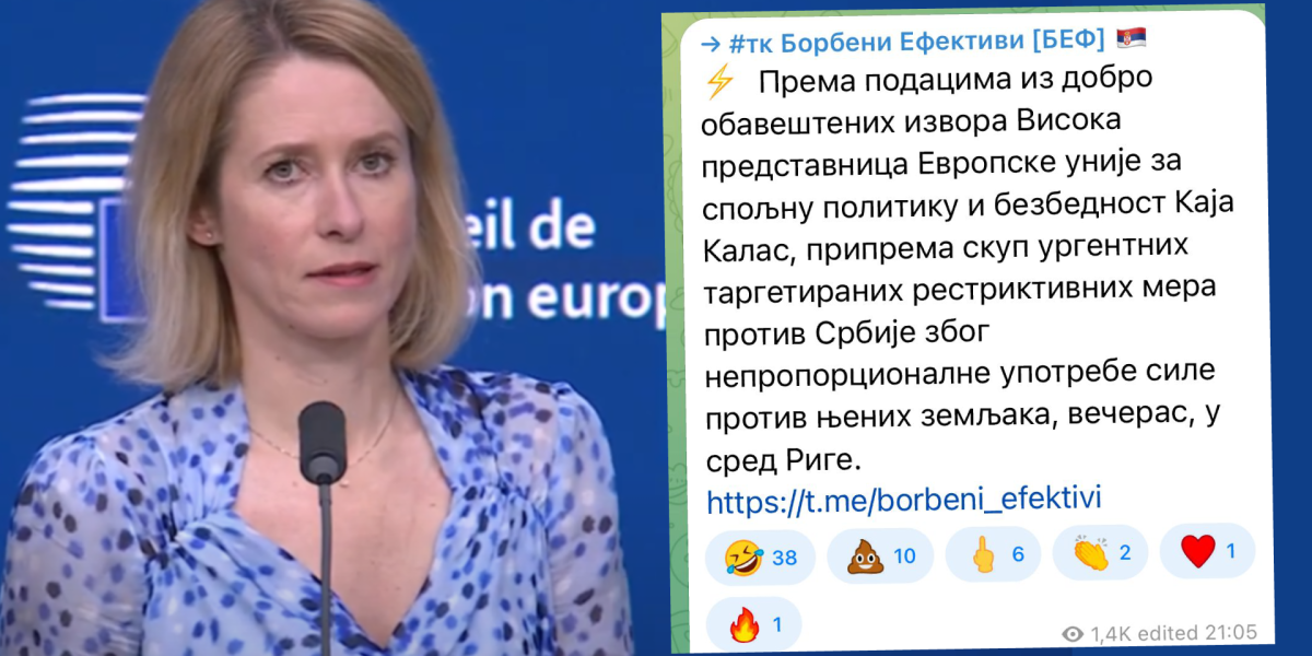 Urgentna odluka funkcionerke EU: Pominje se preterana upotreba sile Srbije, spremaju se mere!