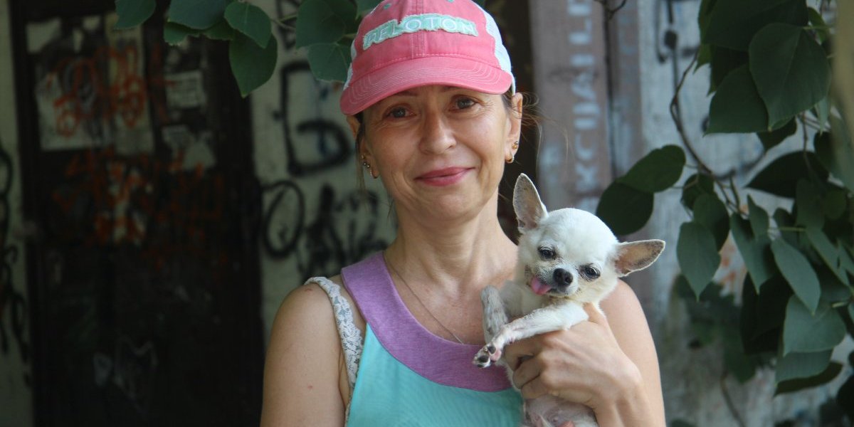 Maja Miladinović koja je pronašla bebu