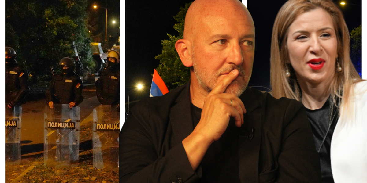 (VIDEO) Inspiratori mržnje: Majić i Savovićeva huškaju blokadere da napadaju policajce!