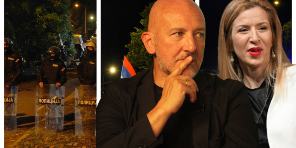 (VIDEO) Inspiratori mržnje: Majić i Savovićeva huškaju blokadere da napadaju policajce!