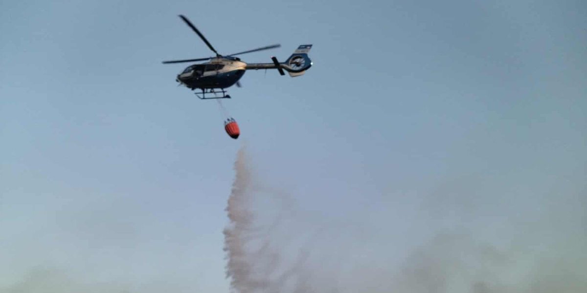 Helikopter angažovan za gašenje požara