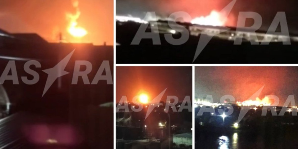 Ukrajinska odmazda: Krasnodar u plamenu, gore tone nafte!