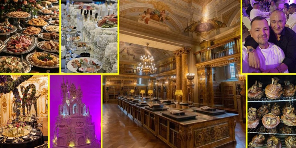 Ovo mogu samo Srbi! Narodnjaci okupirali Bečki dvor na svadbi od 500.000 evra (FOTO/VIDEO)