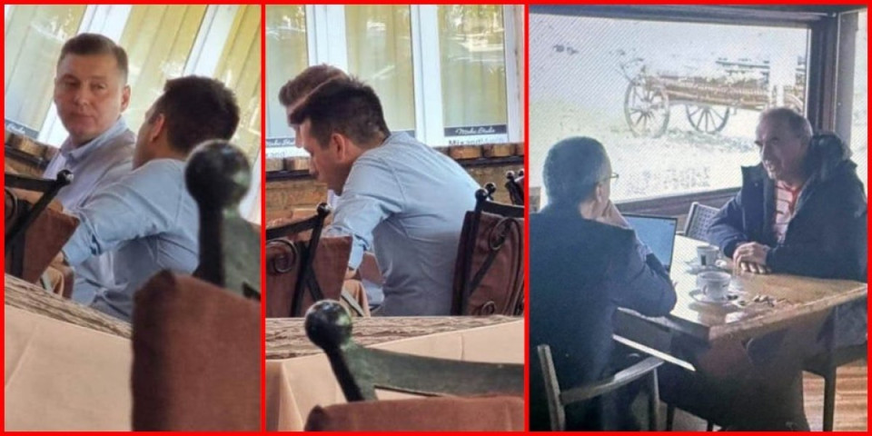 Propali blokaderski političari spremaju novi haos? Dok jedan prima uputstva od Gruhonjića, druga dvojica kuju pakleni plan u kafani (FOTO)