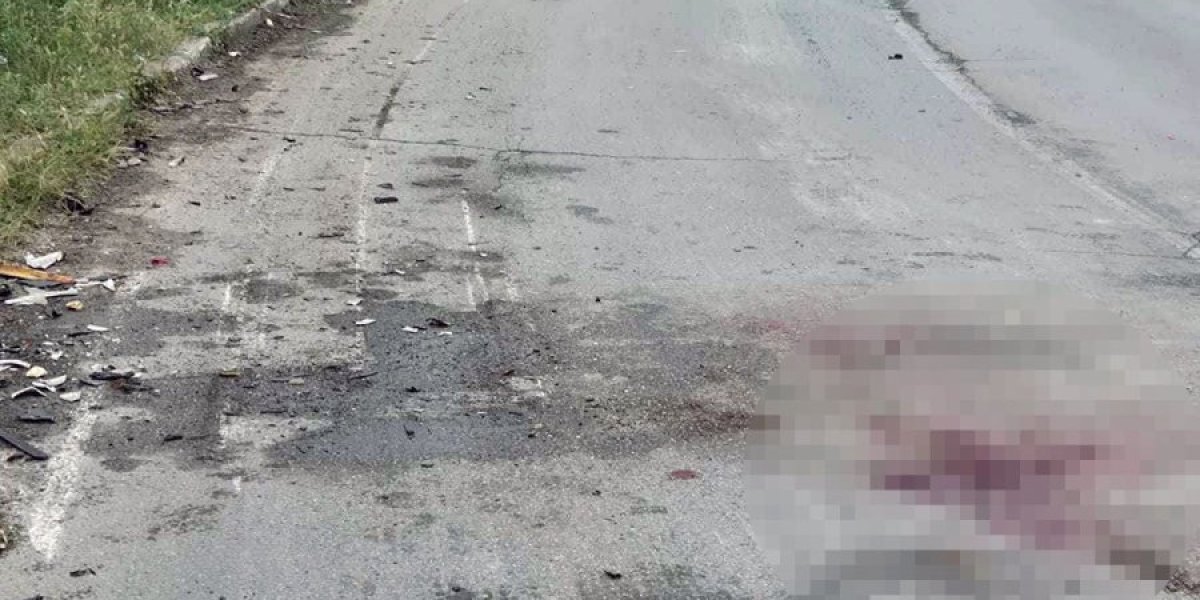 Mesto saobraćajke u Obrenovcu