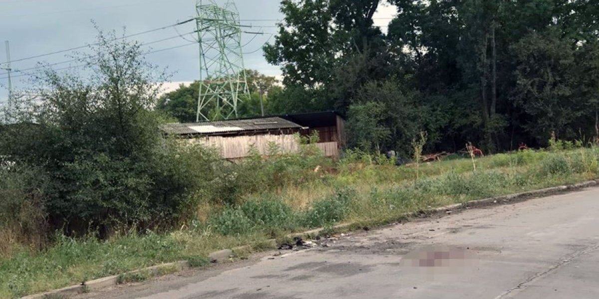 Mesto saobraćajke u Obrenovcu