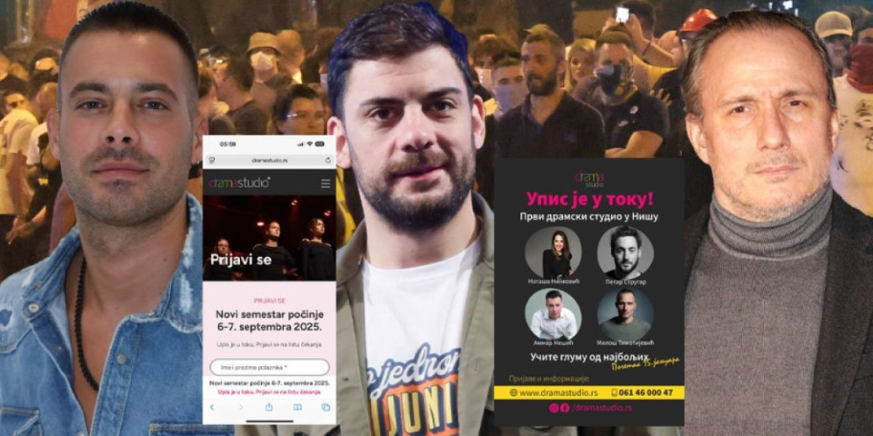 Glumačke gnjide: Mesecima ruše državu i blokiraju decu da ne uče, a sada preko svoje privatne škole hoće da pune džepove! (FOTO)