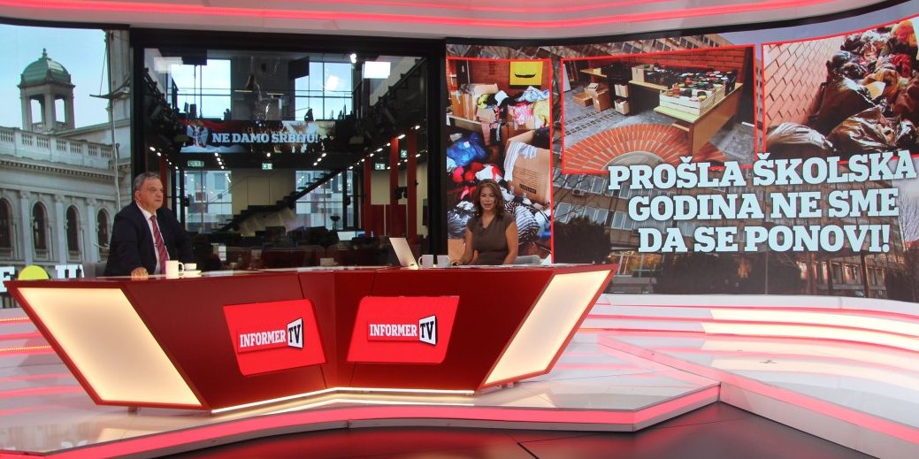 Prethodna školska godina se ne sme ponoviti: Gost "Info jutra" ministar prosvete Dejan Vuk Stanković