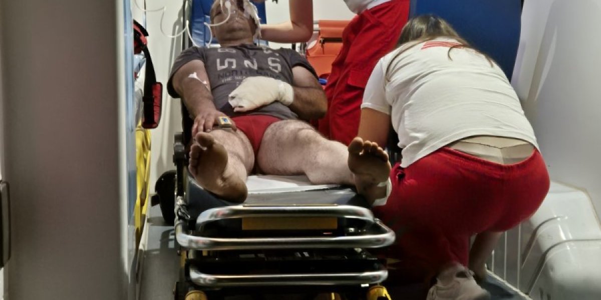 Povređeni Aleksandar na kiseoniku 