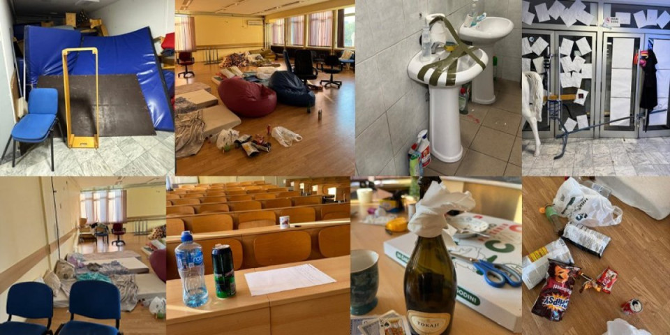 Gore od svinjca! Narode, pogledajte šta su štrokaderi uradili sa DIF-om u Novom Sadu: Oprez, nije za one sa slabim želucem, scene su zastrašujuće! (FOTO)