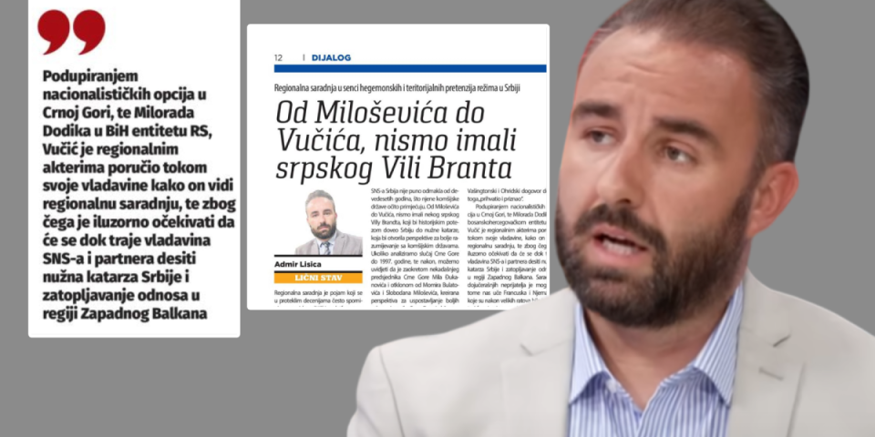 Šolakov Danas i sarajevski profesor poručuju: Kad blokaderi dođu na vlast, Srbi će se svima izvinjavati