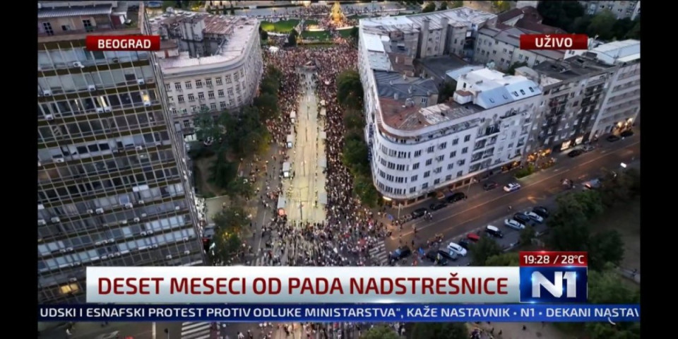 Debakl uživo na N1: Blokaderi odsvirali sebi kraj - totalni krah protesta u Srbiji (FOTO)