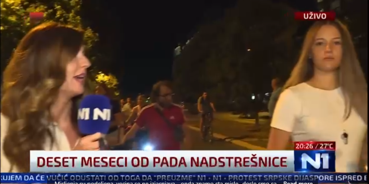 Neviđena propast - blokaderi priznali debakl u programu uživo na tajkunskoj N1: "Došle smo samo nas dve na protest, niko drugi nije hteo" (VIDEO)