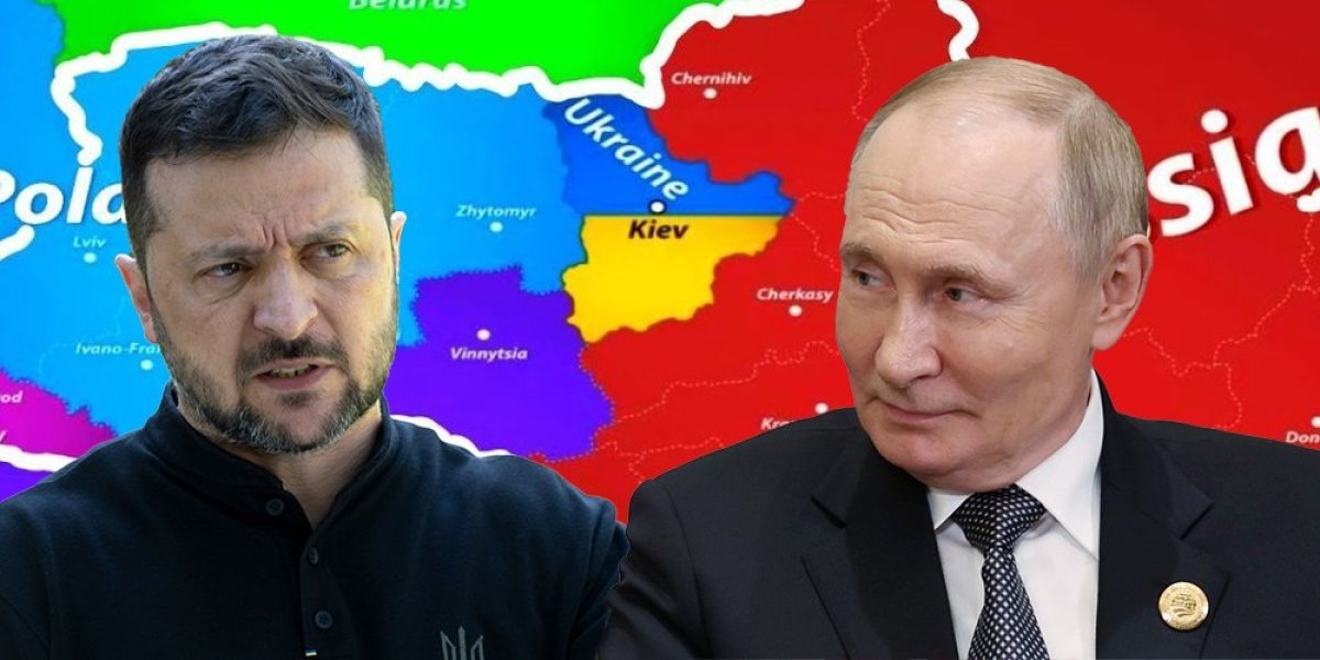(MAPA) Rusija se više neće graničiti sa Ukrajinom?! Pojavila se mapa koja baca u očaj sve u Kijevu