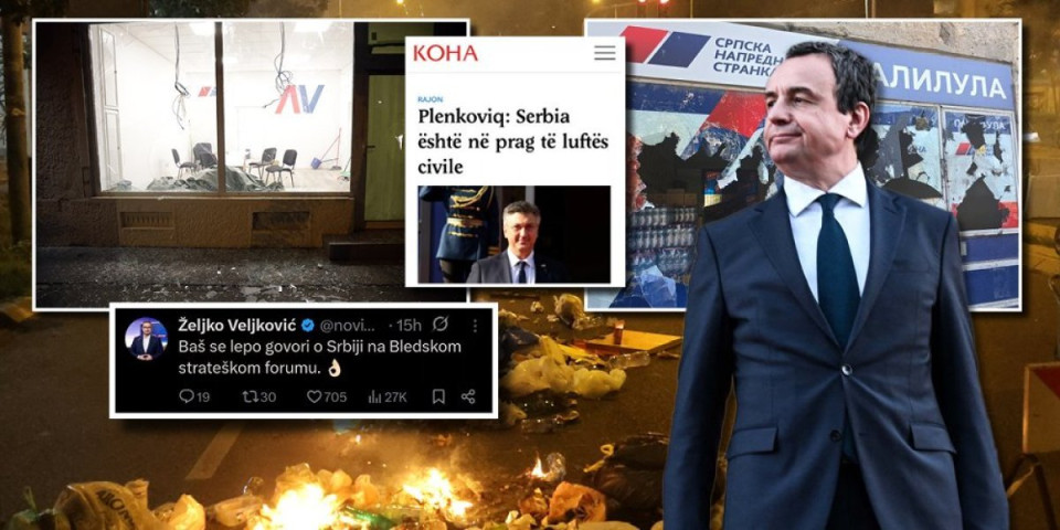 Jeziv snimak otkriva ko najviše priželjkuje građanski rat u Srbiji: Hrvati i Kurti u prvim redovima, a onda se oglasio i izdajnički novinar