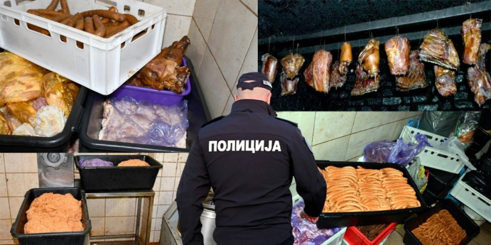 Pronađeno tri tone sumnjivog mesa u Smederevu: Vlasniku mesare stavljene lisice na ruke (FOTO)
