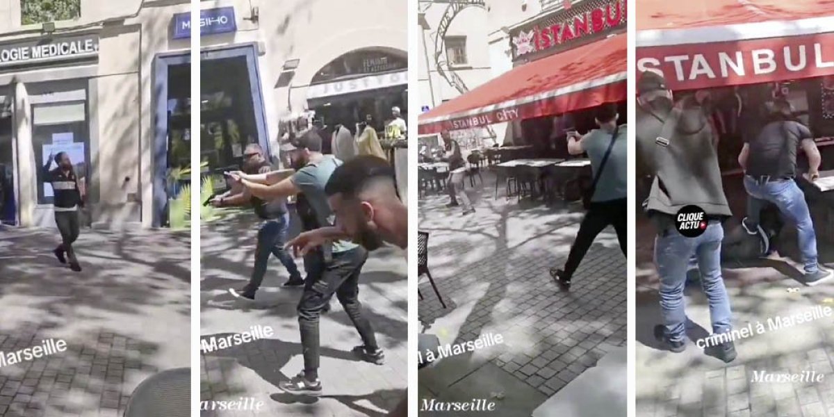 Uznemirujući snimak! Horor u hotelu: Tunižanin nožem napao goste, policija ga upucala (VIDEO)