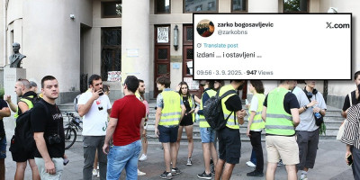 Blokaderski novinar iz Novog Sada, Žarko Bogosavljević, priznao je da su ostavljeni i izdani među sobom!