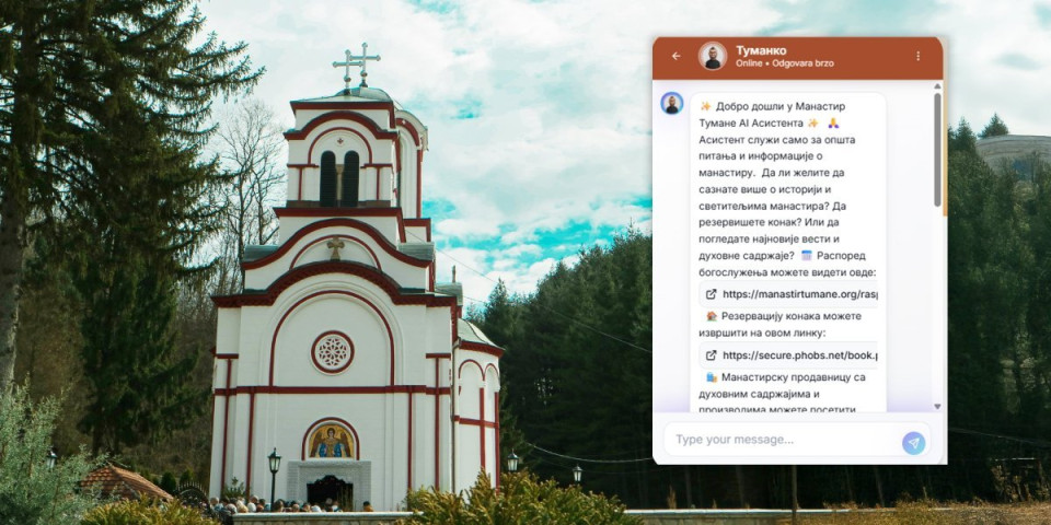 Znate li ko je Tumanko? Hit priča iz manastira u Srbiji
