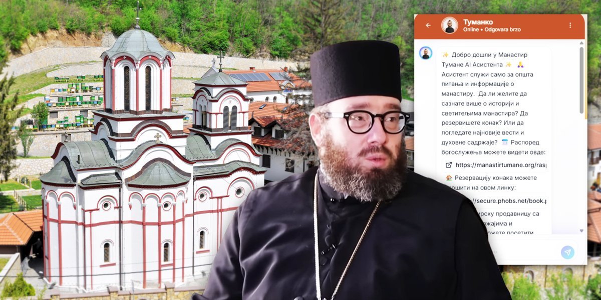 Evo šta iguman manastira Tumane kaže o virtuelnom pomoćniku