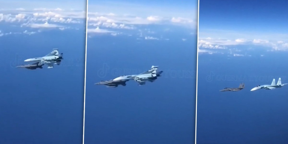 Gubi se! Ruski suhoj brutalnim manevrom oterao američkog lovca, snimak zapalio mreže! (VIDEO)