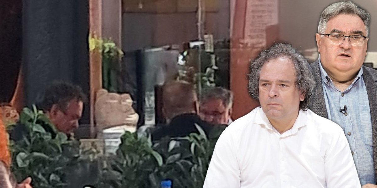 GOSI ih ukebao! Potpredsednik SPS-a Marković i blokader Vukadinović sastanče u restoranu (FOTO)