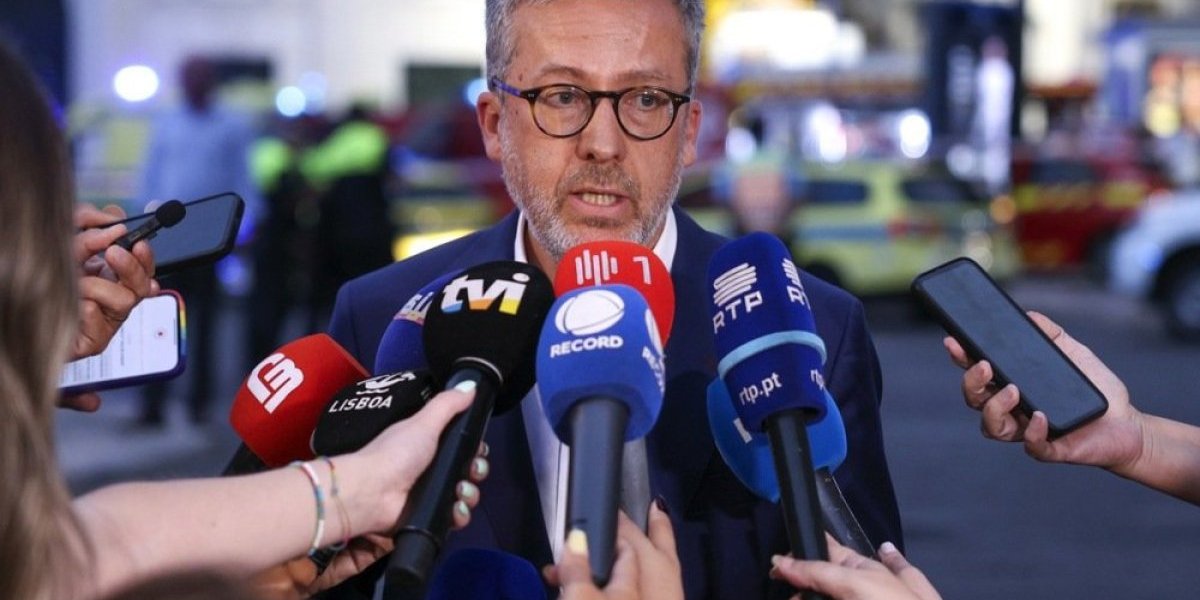 Gradonačelnik Lisabona na mestu nesreće