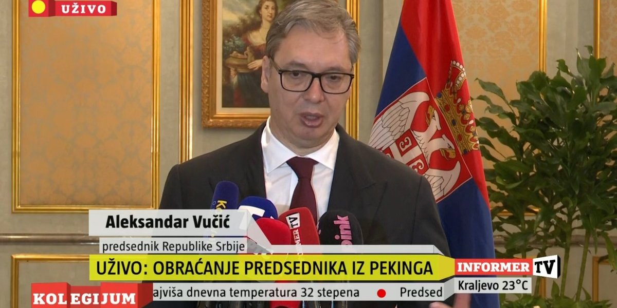 Vučić nakon sastanka sa Đinpingom: Možemo da očekujemo pomoć Kine po pitanju KiM (VIDEO)