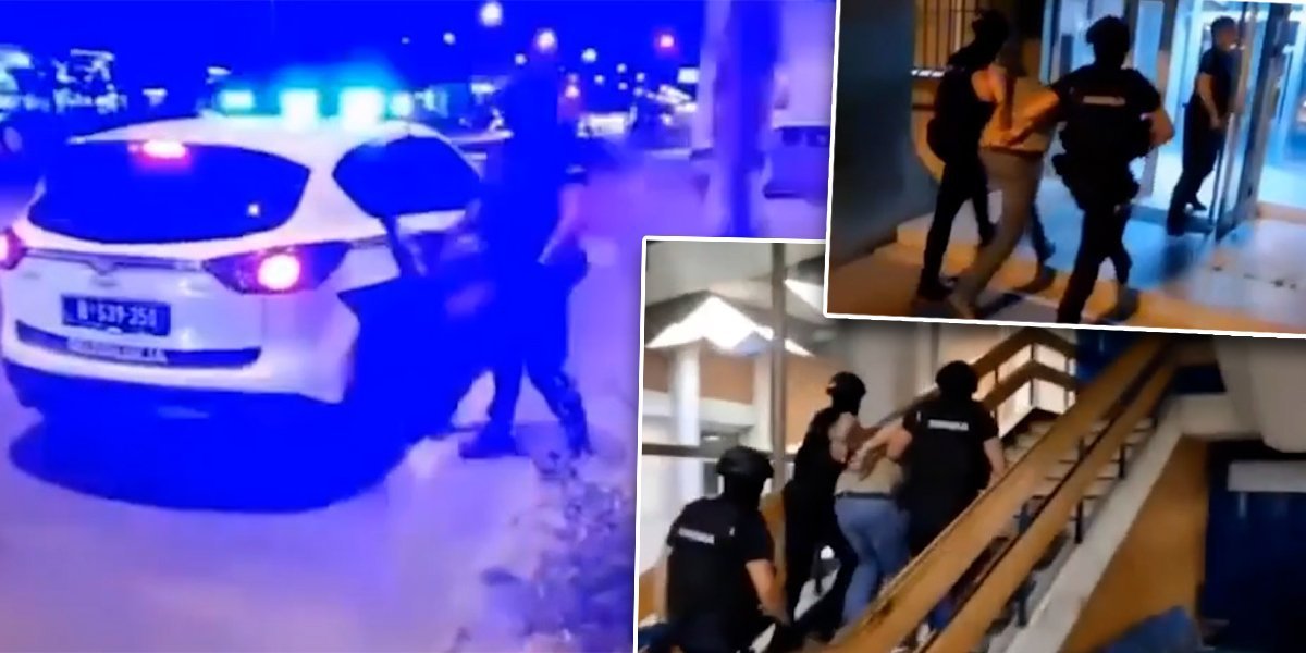 Dva dana se krio, vidite kako je uhapšen: Nekoliko sati ranije pao njegov jatak (VIDEO)