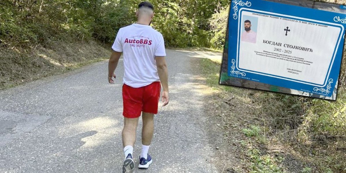"Mladost i lepota nam se ugasile" Prijatelji se oprostili od Bogdana koji je poginuo kod Aranđelovca (FOTO)