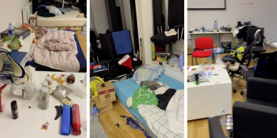 Blokaderi koji su za 10 meseci uništili sve čega su se dotakli, uspeli su da do neprepoznatljivosti unakaze i gradu čuvenog Rektorata u Novom Sadu.