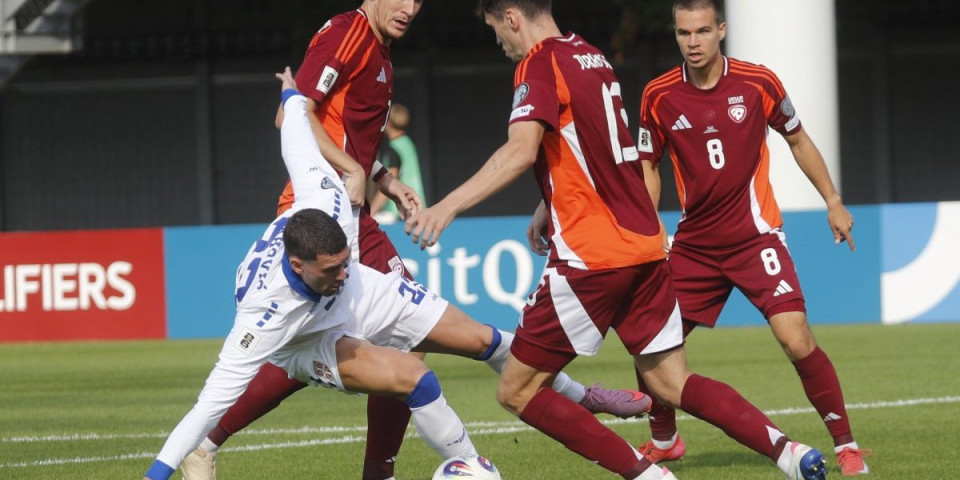 Katai za Vlahovića: "Orlovima" nije mnogo trebalo da otključaju Letonce (VIDEO)