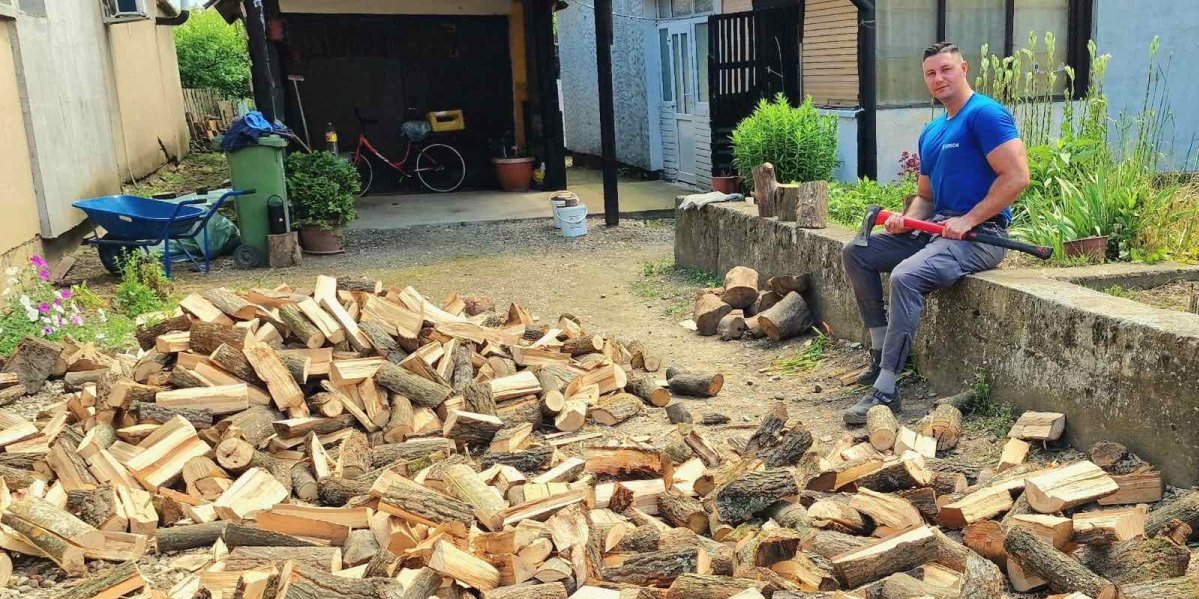 Konan iz Rume besplatno cepa drva već pet godina: Priča o njemu je neverovatna