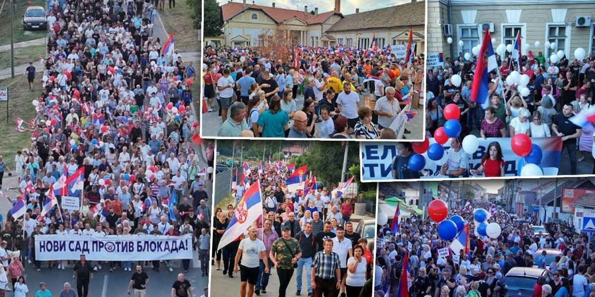 Pristojna Srbija pokazala svu svoju snagu i lepotu! Ovako se mirno i dostojanstveno ističe volja naroda - bravo! (FOTO/VIDEO)