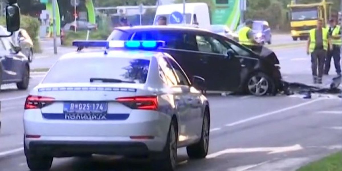 Saobraćajna nezgoda na Karaburmi