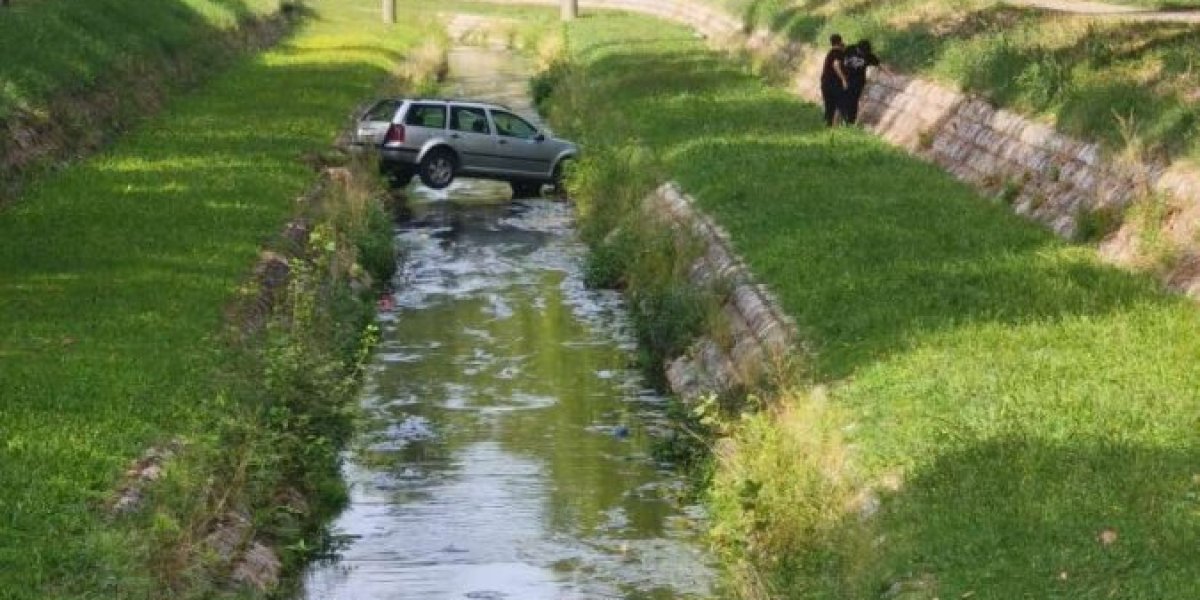Sleteo u korito reke Štire