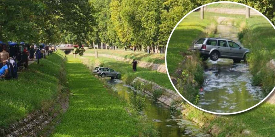 Kolima sleteo u reku Štiru: Drama u Loznici (FOTO)