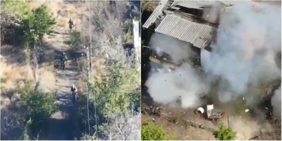 Ruski FPV sustigli ukrajinsku pešadiju, usledio horor: Napravili su kobnu grešku! (VIDEO)