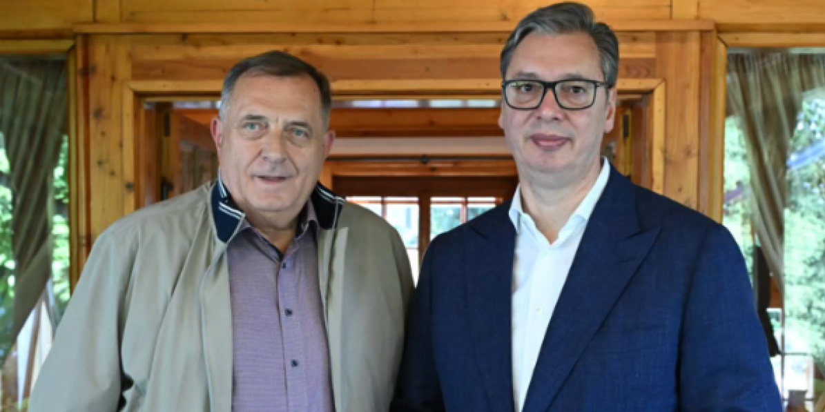 Bratski susret Vučića i Dodika: Razgovor o svim važnim regionalnim pitanjima (FOTO)