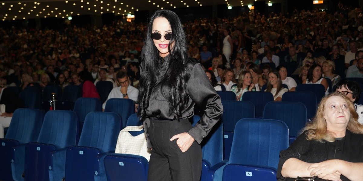 Buba Miranović na koncertu Ane Bekute